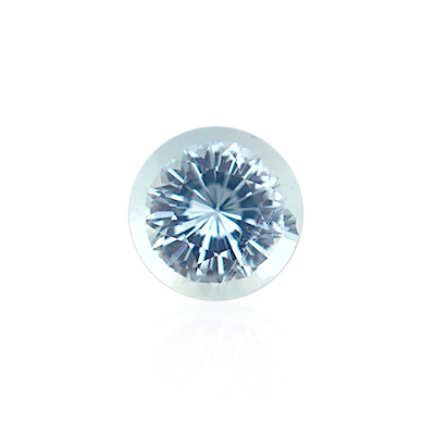 2.08 ct Blue Aquamarine - Round