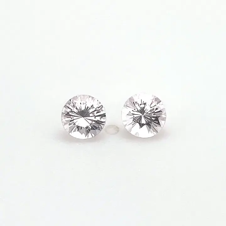 1.42 ct Pink Morganite - Round