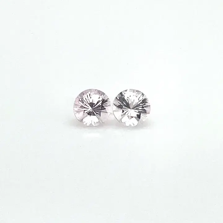 1.42 ct Pink Morganite - Round