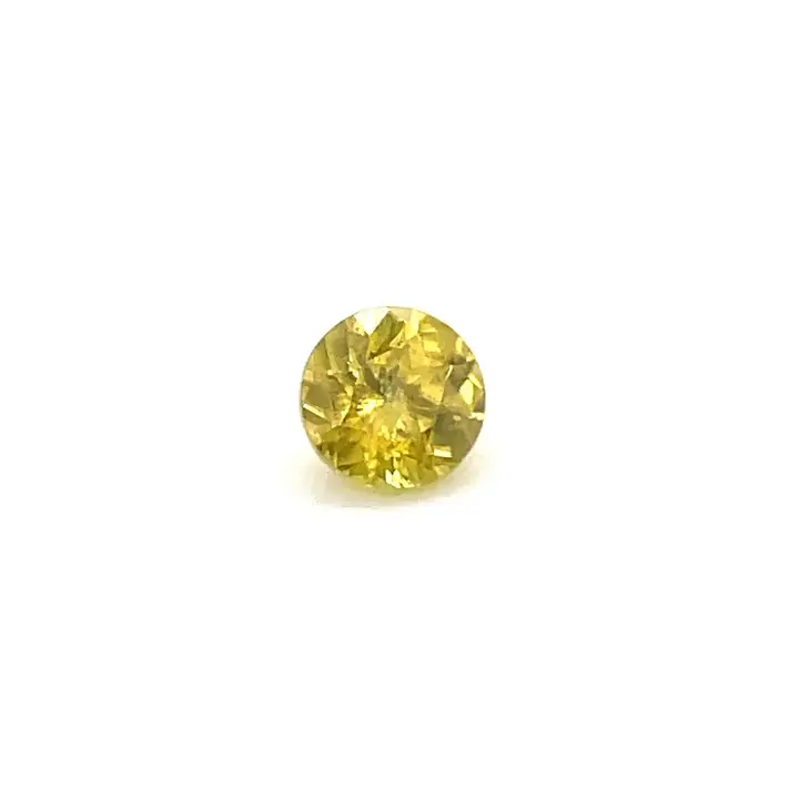 0.89 ct Yellow Sphene - Round