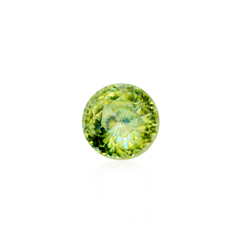 0.74 ct Green Sphene - Round