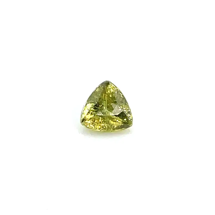 0.87 ct Yellow Sphene - Trillion