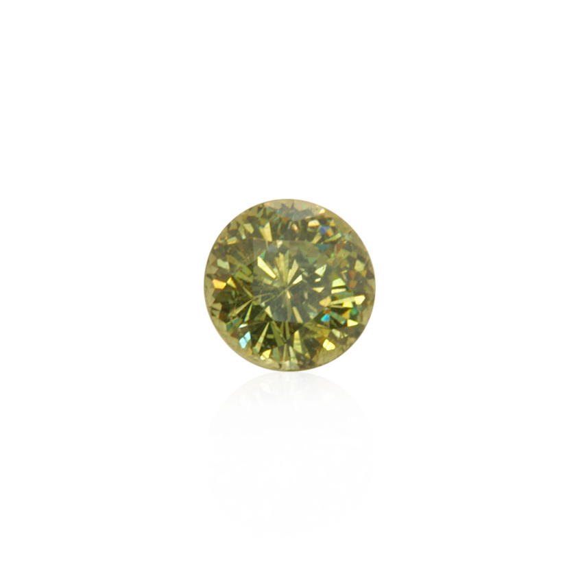 0.69 ct Green Garnet-Demantoid - Round