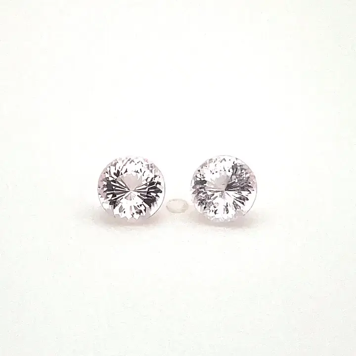 1.27 ct Pink Morganite - Round