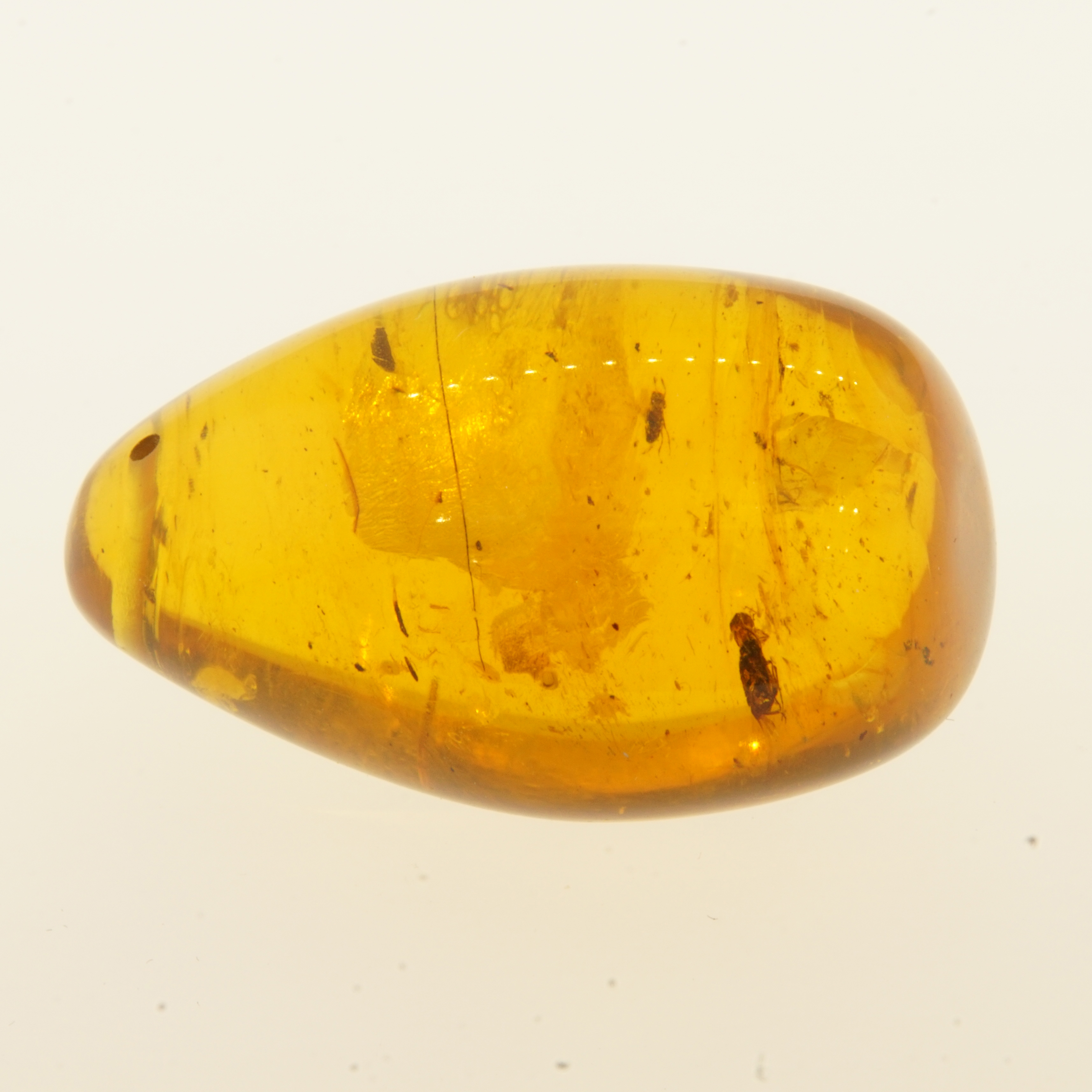 25.41 ct Brown Amber - Pear