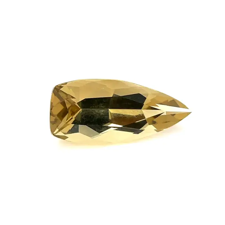 10.30 ct Yellow Quartz-Lemon - Trillion
