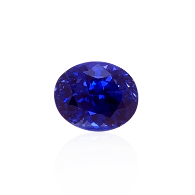 1.38 ct Blue Sapphire - Oval