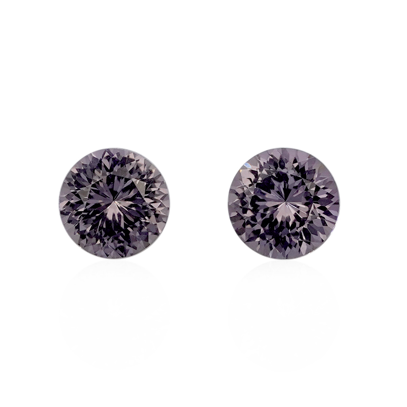 0.95 ct Purple Spinel - Round