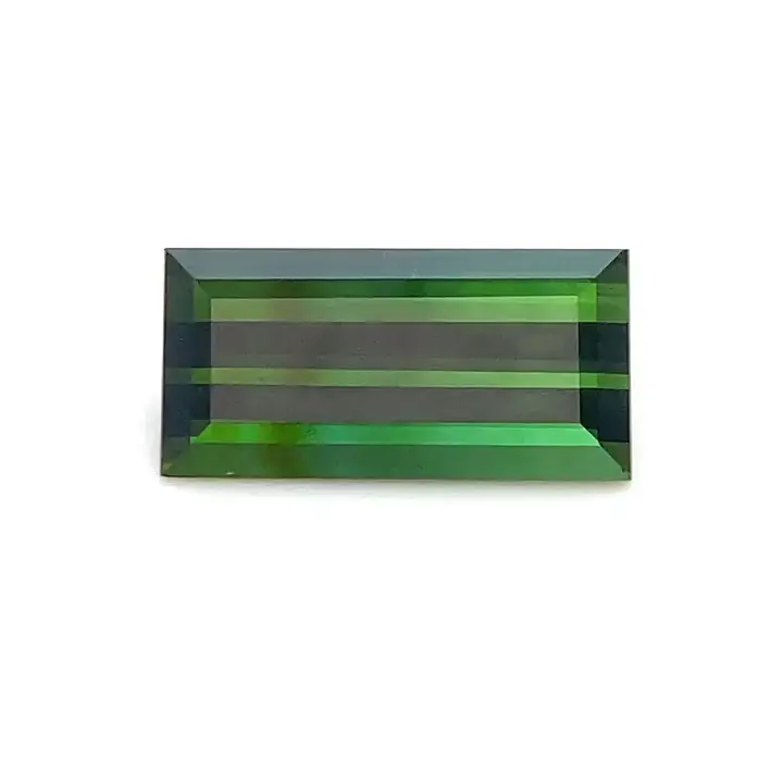 6.27 ct Green Tourmaline - Emerald Cut