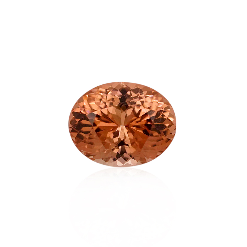 1.55 ct Orange Tourmaline - Oval