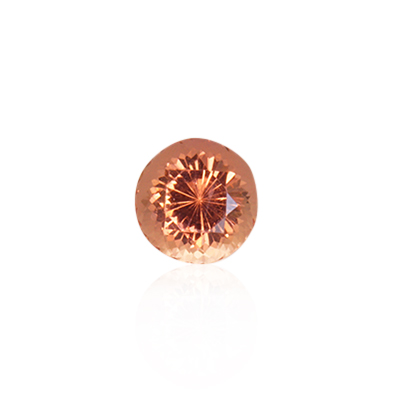 1.21 ct Orange Tourmaline - Round