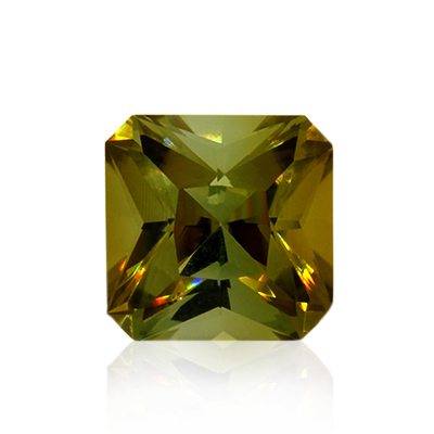 5.80 ct Green Tourmaline - Square