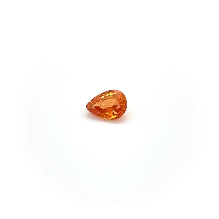 0.97 ct Orange Garnet-Spessartite - Pear