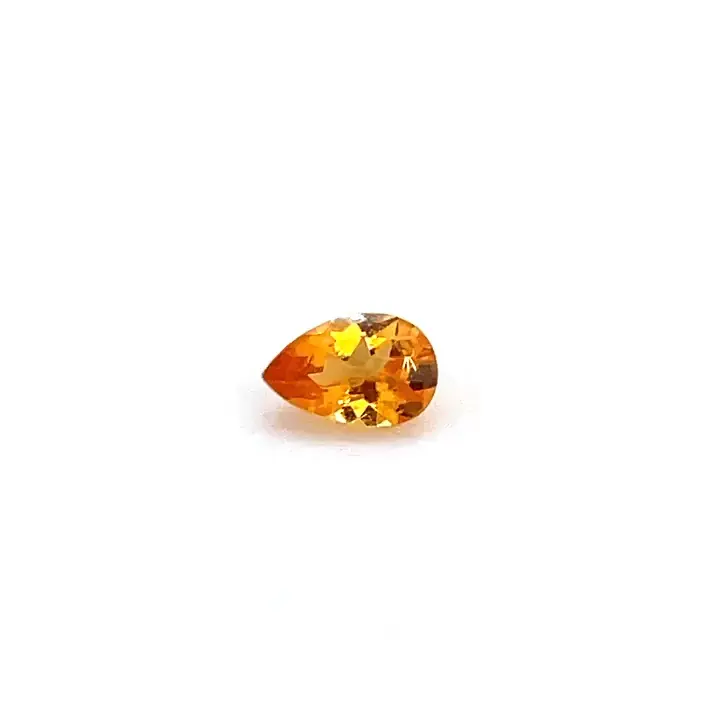 0.47 ct Orange Garnet-Spessartite - Pear