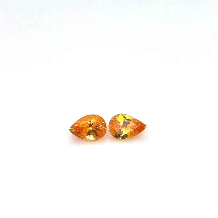 1.05 ct Orange Garnet-Spessartite - Pear
