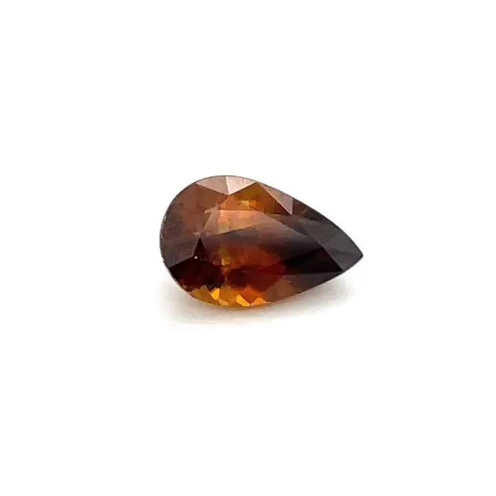 2.12 ct Orange Sphene - Pear