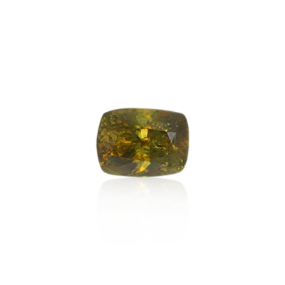 1.56 ct Green Sphene - Cushion
