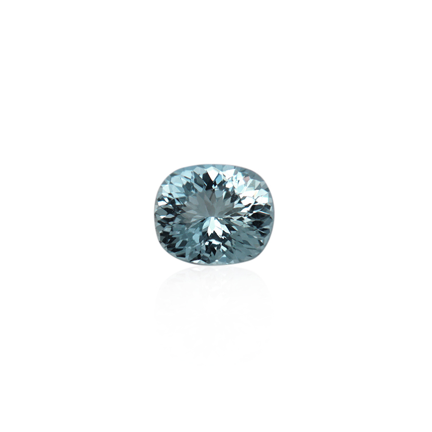 0.52 ct Blue Aquamarine - Cushion