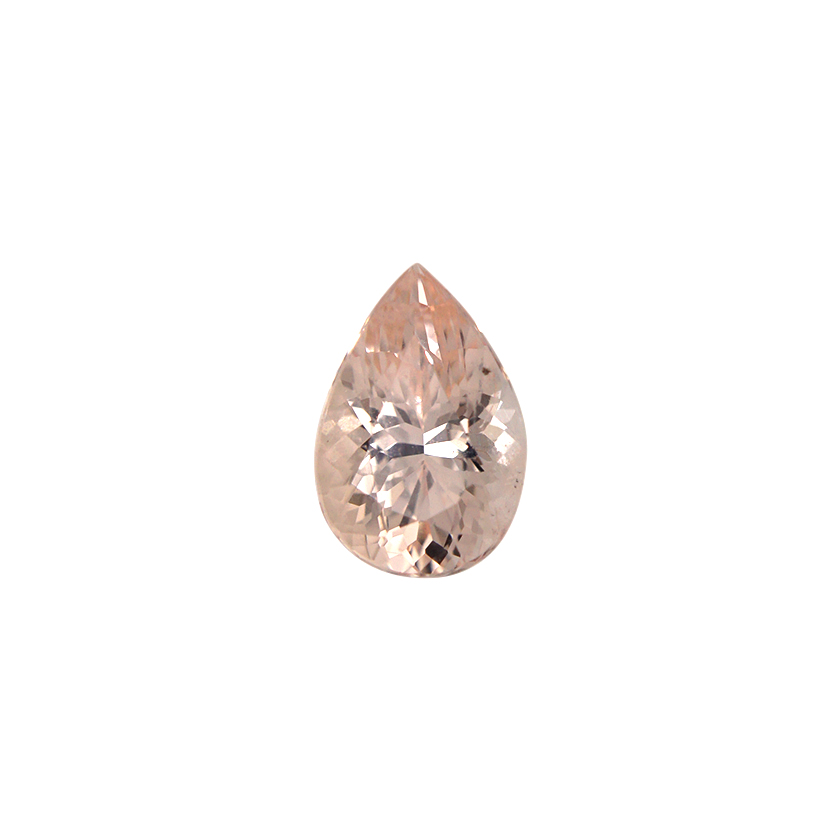0.68 ct Pink Morganite - Pear