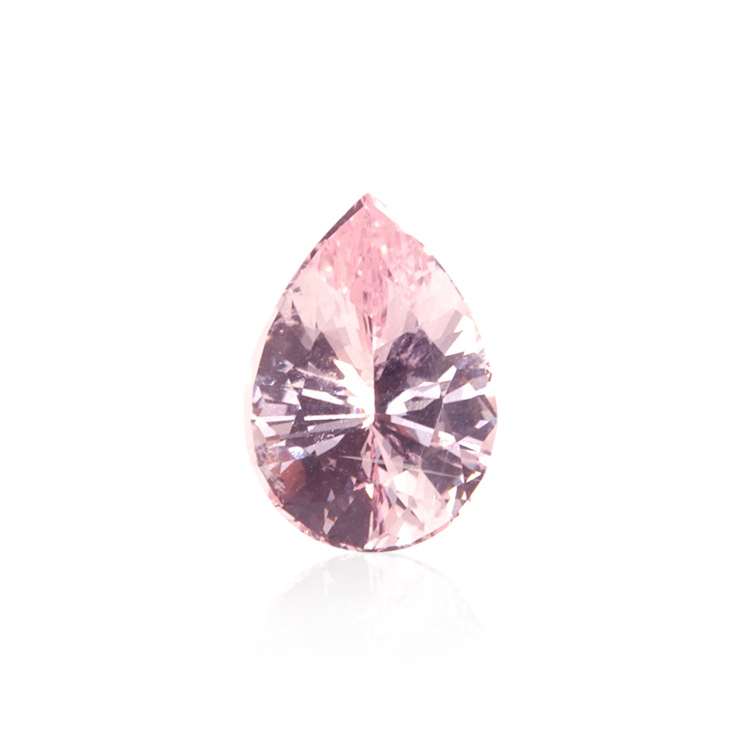 3.84 ct Pink Morganite - Pear
