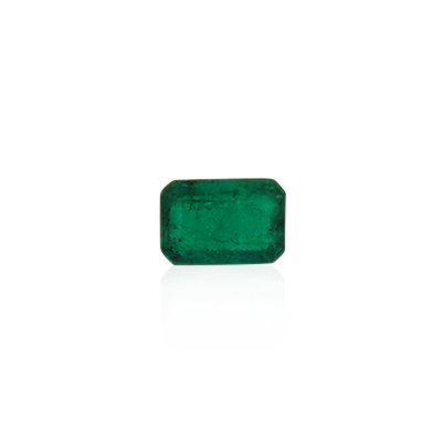 0.52 ct Green Emerald - Emerald Cut