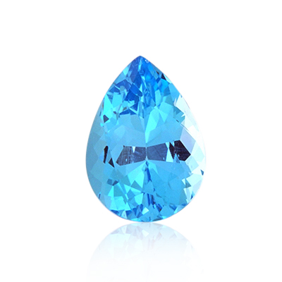 12.06 ct Blue Topaz-Blue - Pear