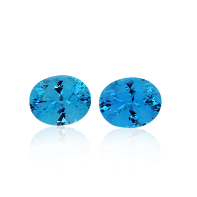 7.68 ct Blue Topaz-Blue - Oval