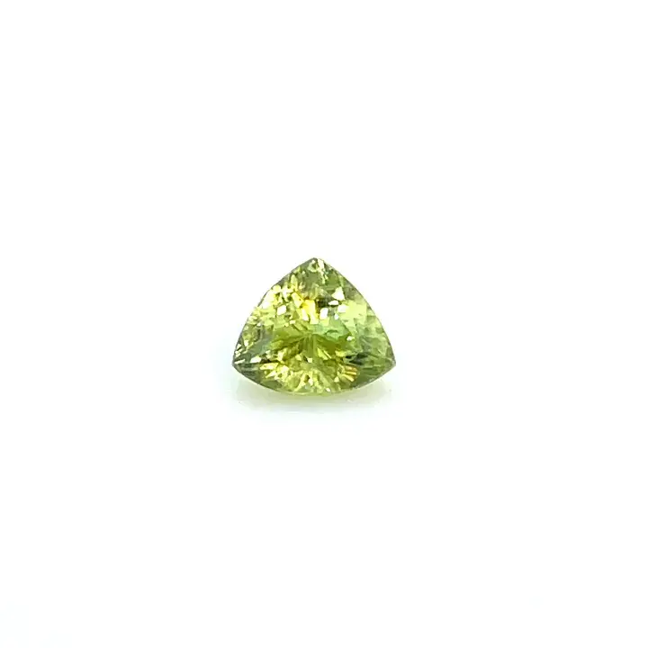 0.67 ct Green Sphene - Trillion