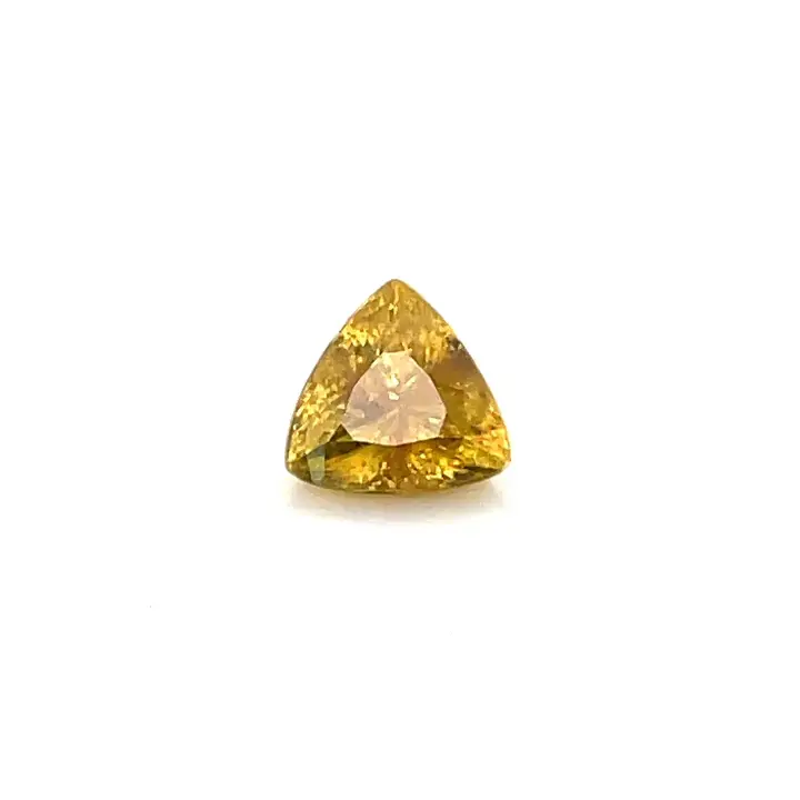 1.25 ct Yellow Sphene - Trillion