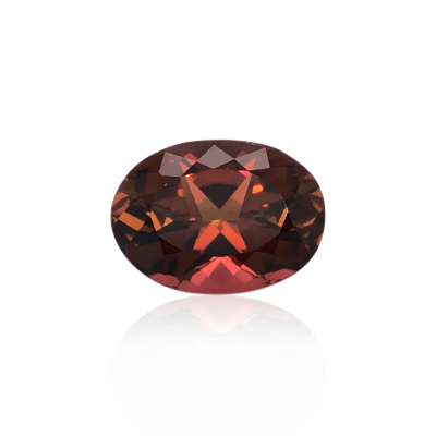 5.96 ct Red Tourmaline - Oval