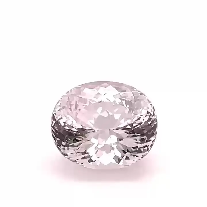 9.12 ct Pink Kunzite - Oval