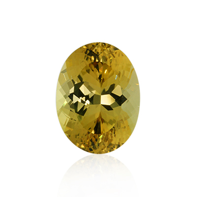 8.94 ct Yellow Tourmaline - Oval