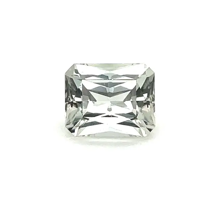 3.84 ct White Tourmaline - Emerald Cut