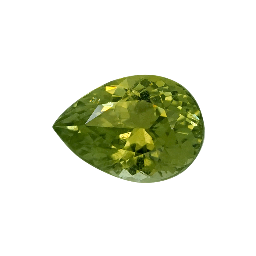 2.21 ct Green Tourmaline - Pear