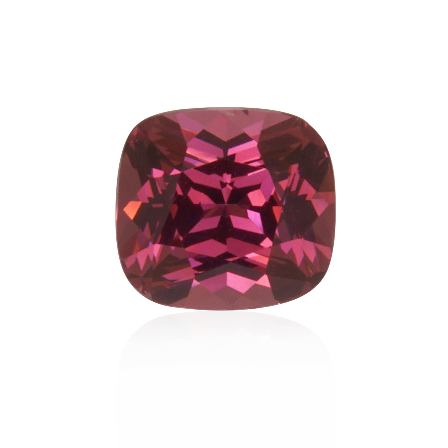 3.03 ct Red Garnet-Rhodolite - Cushion