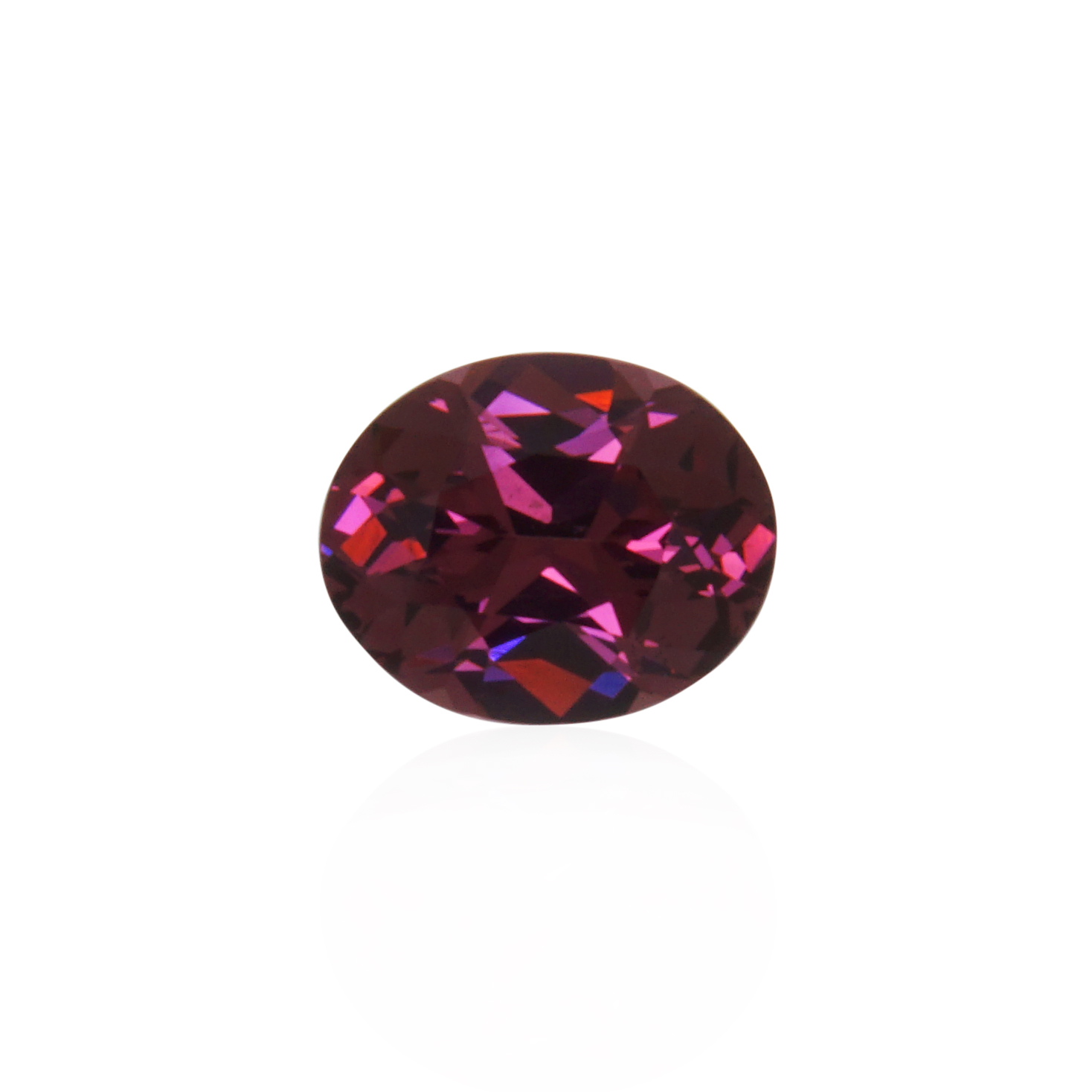 1.65 ct Red Garnet-Rhodolite - Oval