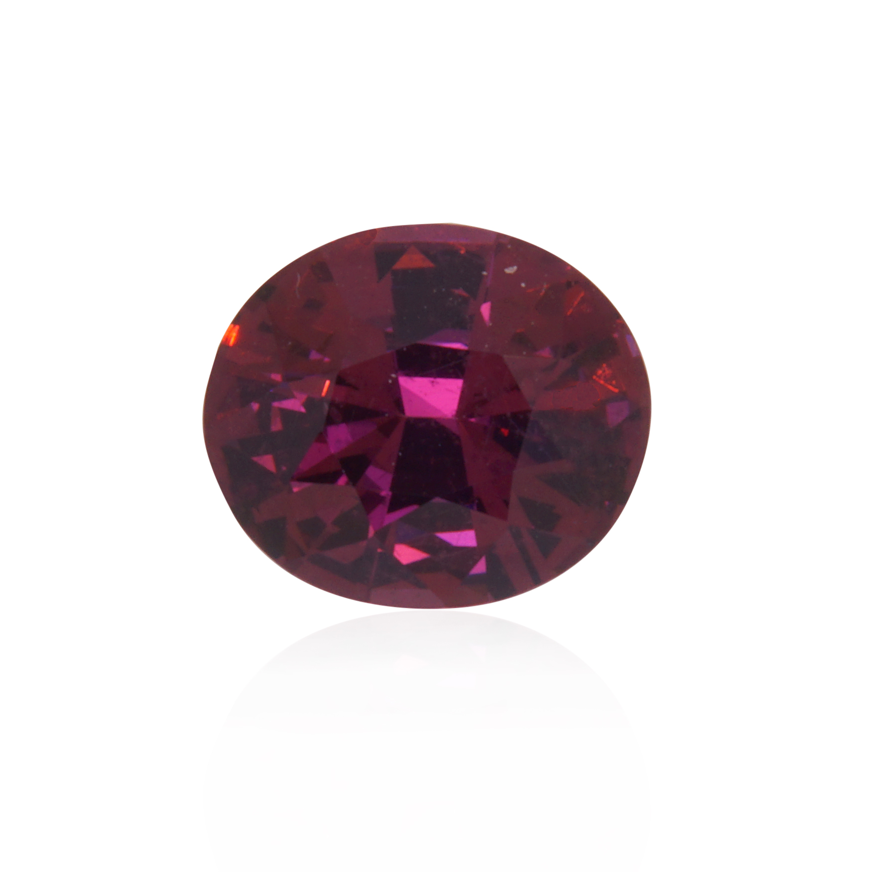 2.01 ct Red Garnet-Rhodolite - Oval