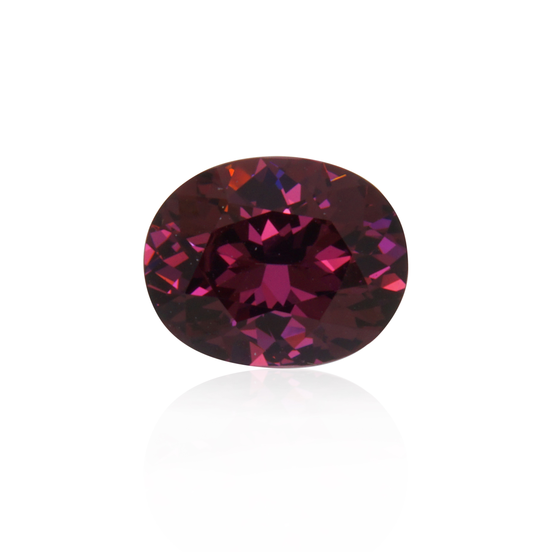 2.10 ct Red Garnet-Rhodolite - Oval