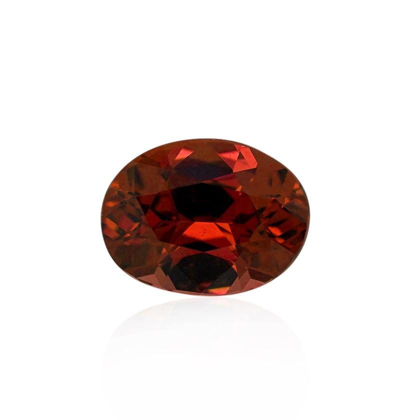 2.47 ct Red Garnet-Rhodolite - Oval