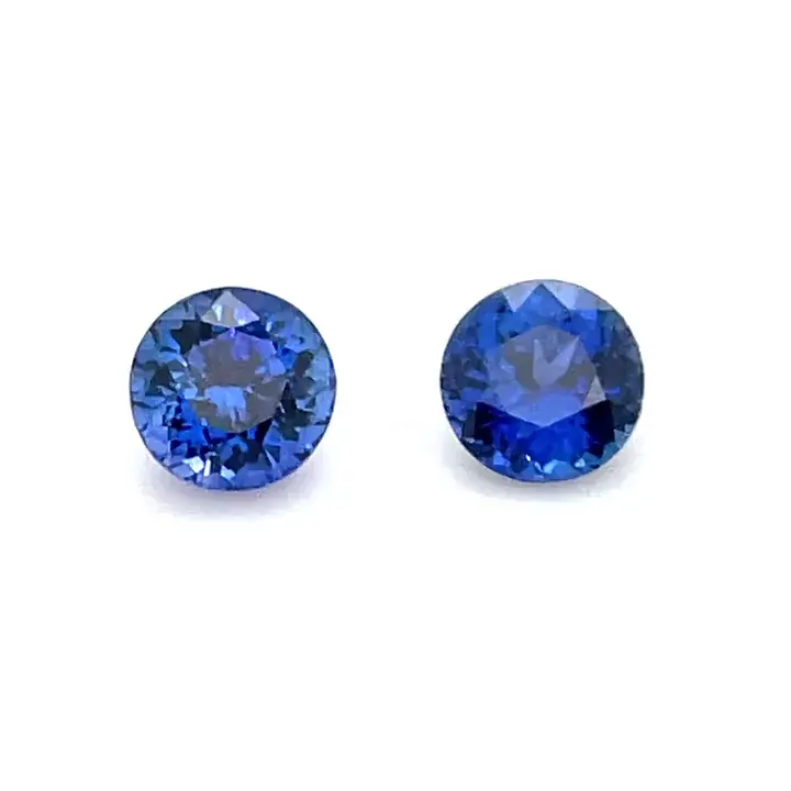 1.97 ct Blue Sapphire - Round