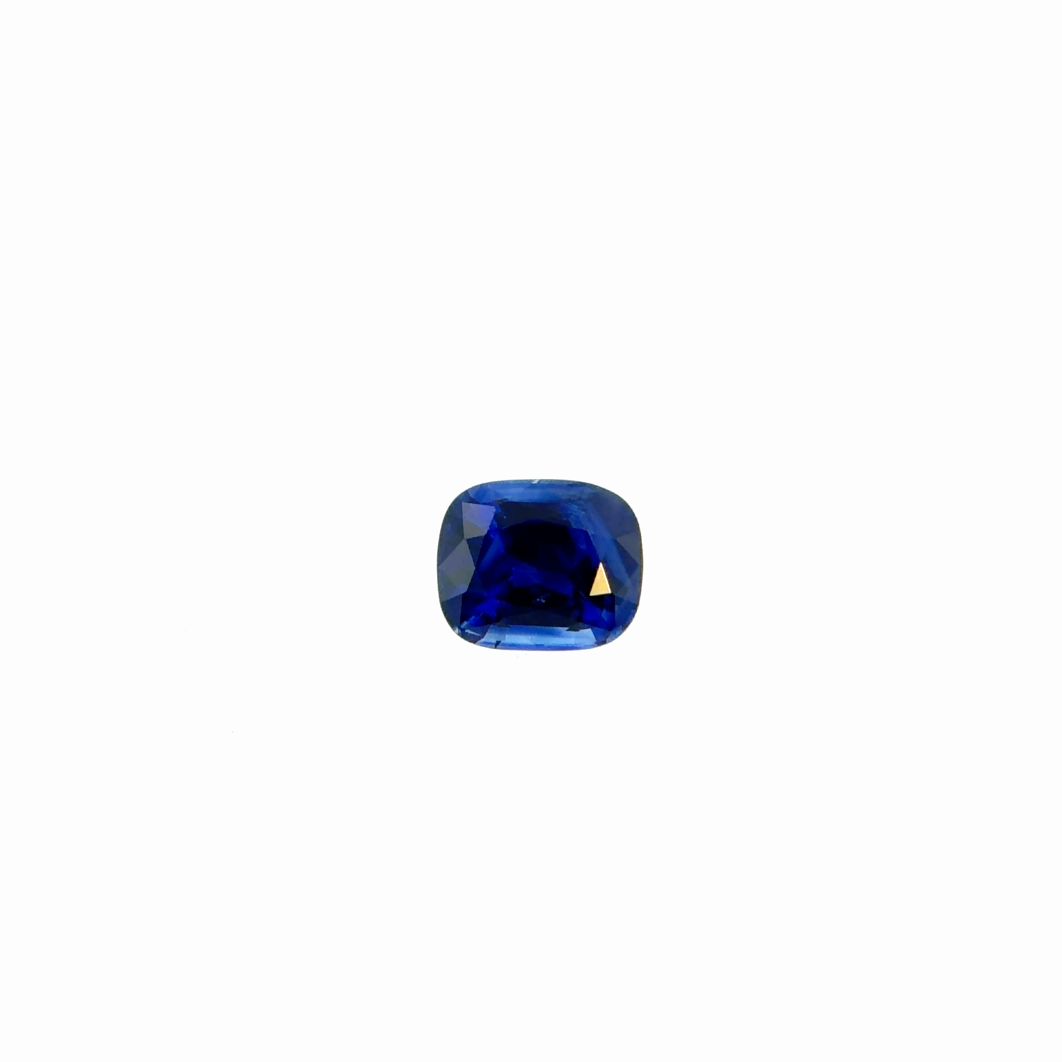 1.25 ct Blue Sapphire - Cushion