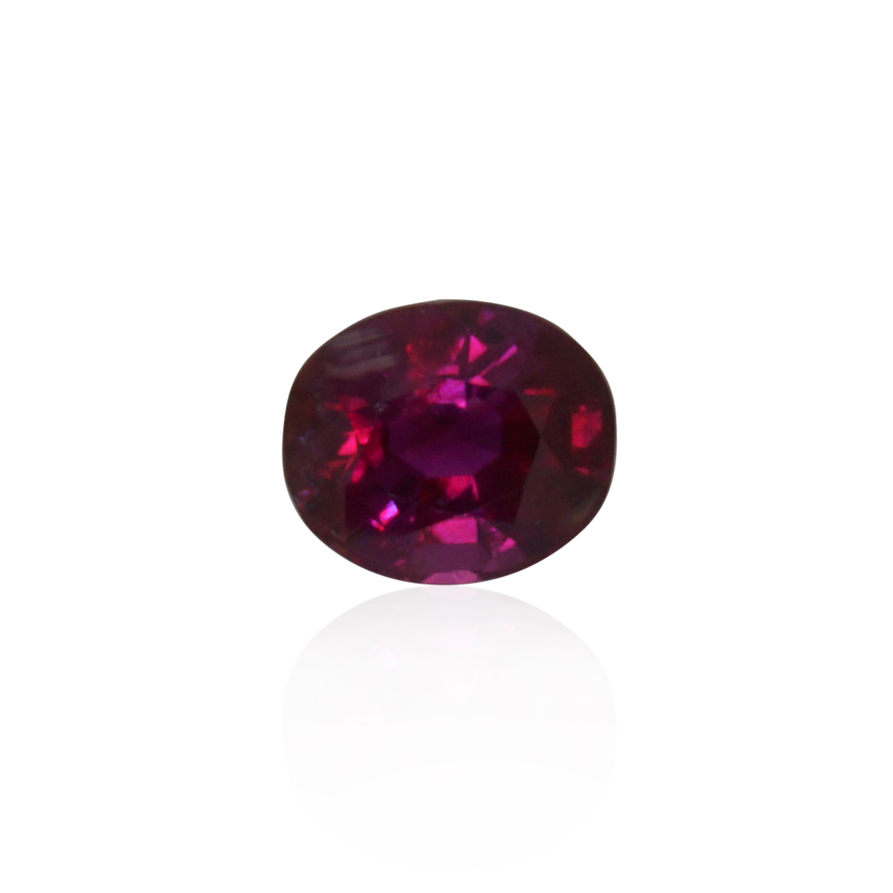 1.23 ct Red Ruby - Oval