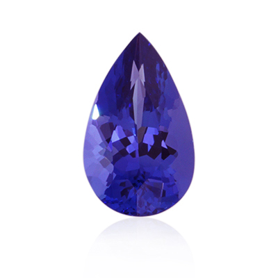 4.58 ct Violet Tanzanite - Pear