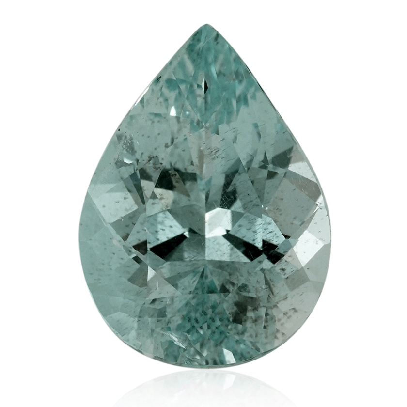 7.71 ct Blue Aquamarine - Pear