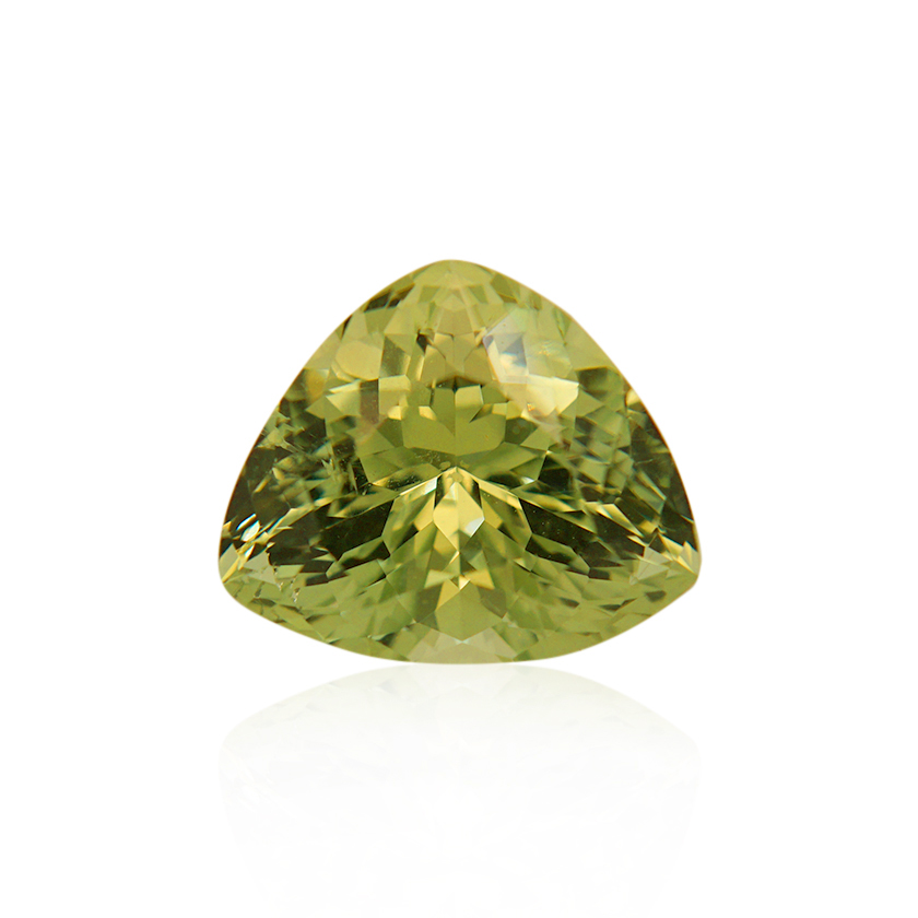 4.97 ct Green Tourmaline - Trillion