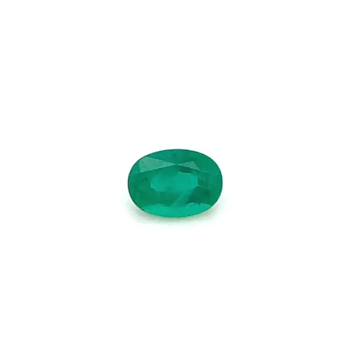 0.76 ct Green Emerald - Oval