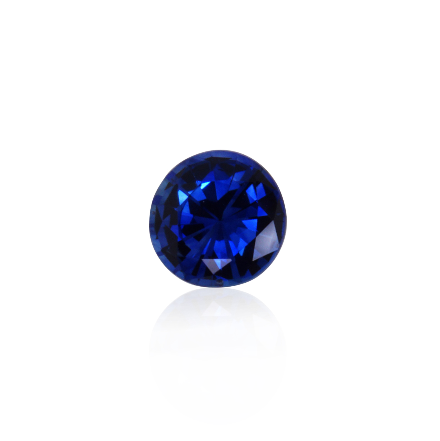 0.65 ct Blue Sapphire - Round
