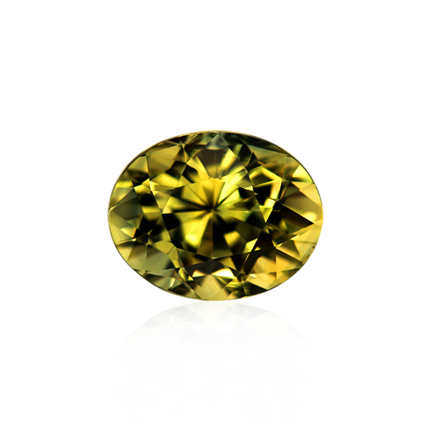 1.85 ct Green Sapphire - Oval