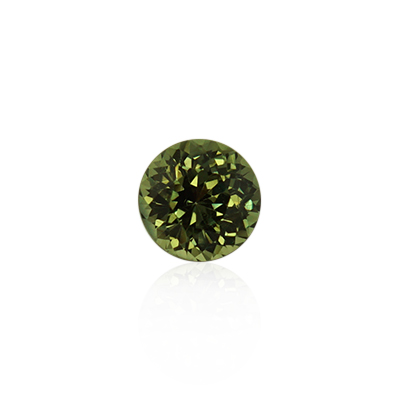 0.89 ct Green Sapphire - Round