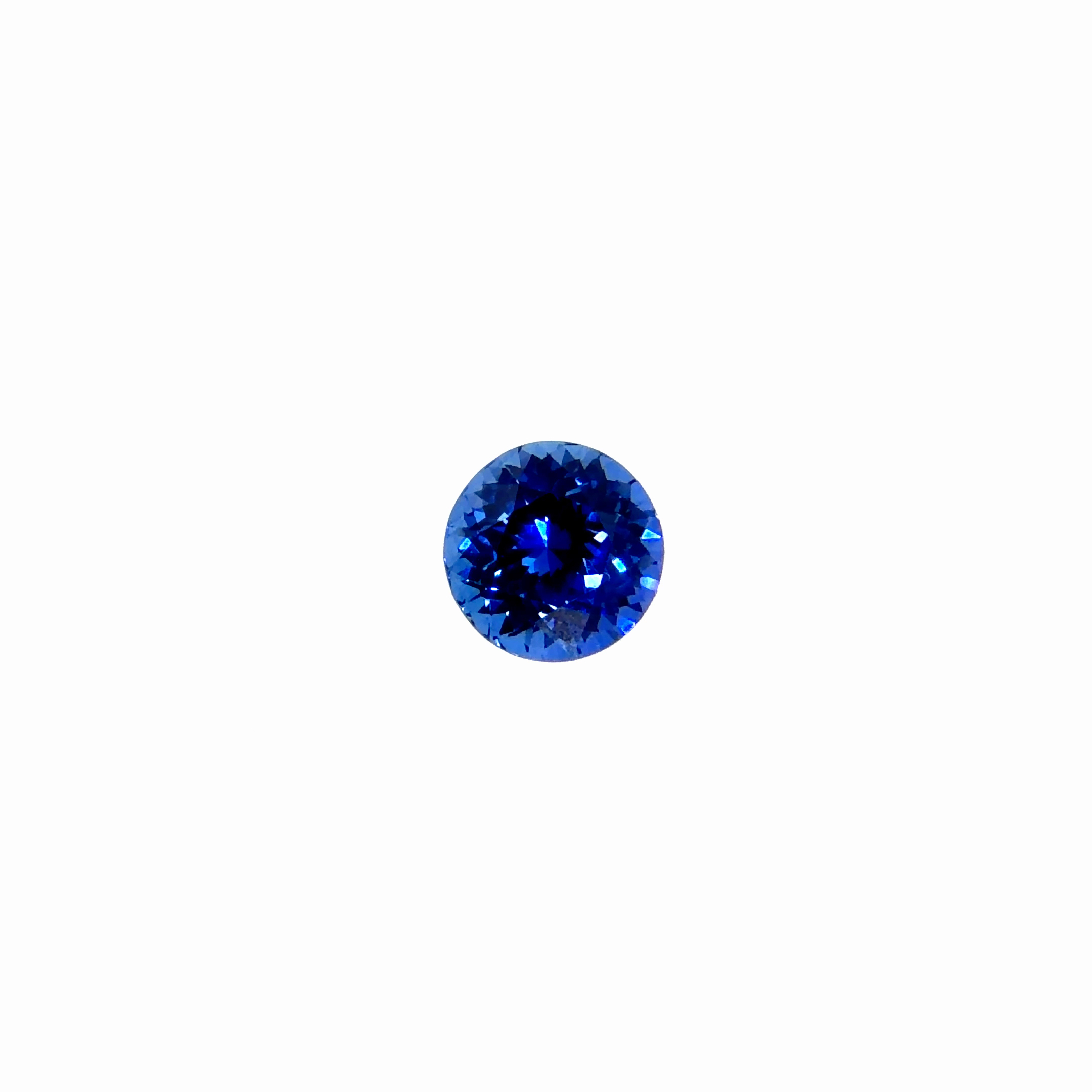 1.61 ct Blue Sapphire - Round